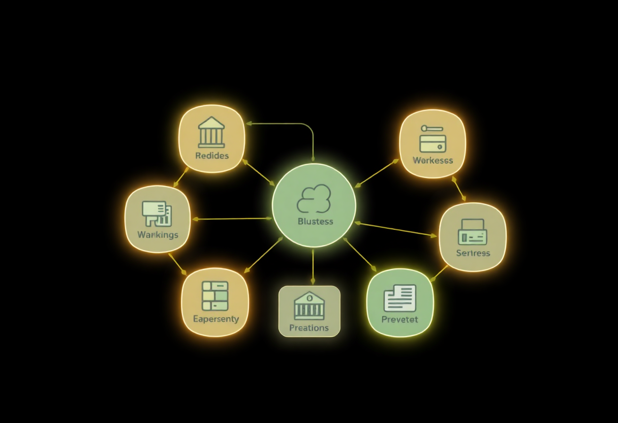 Integrated Business Ecosystem Diagram